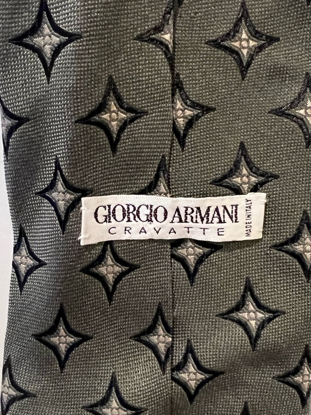 Giorgio Armani Silk Patterned Tie